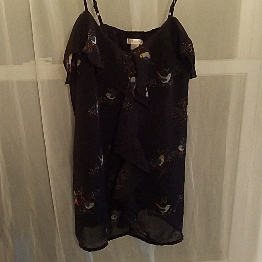 Ruffled Tanktop Blouse